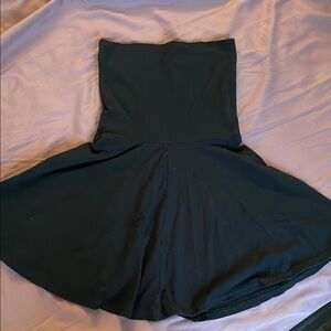 Simple Black American Apparel Skater Mini Skirt